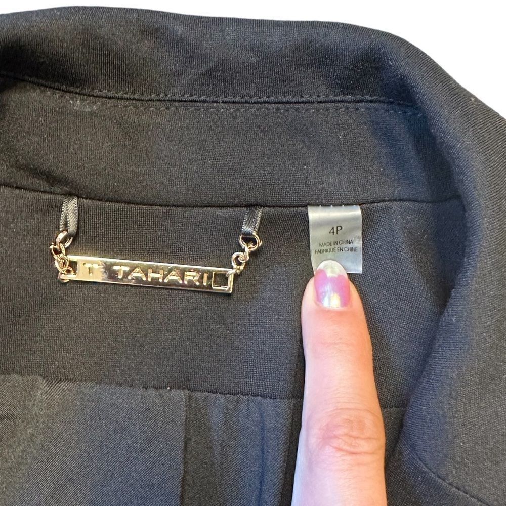 T Tahari Black Blazer - Picture 14 of 16